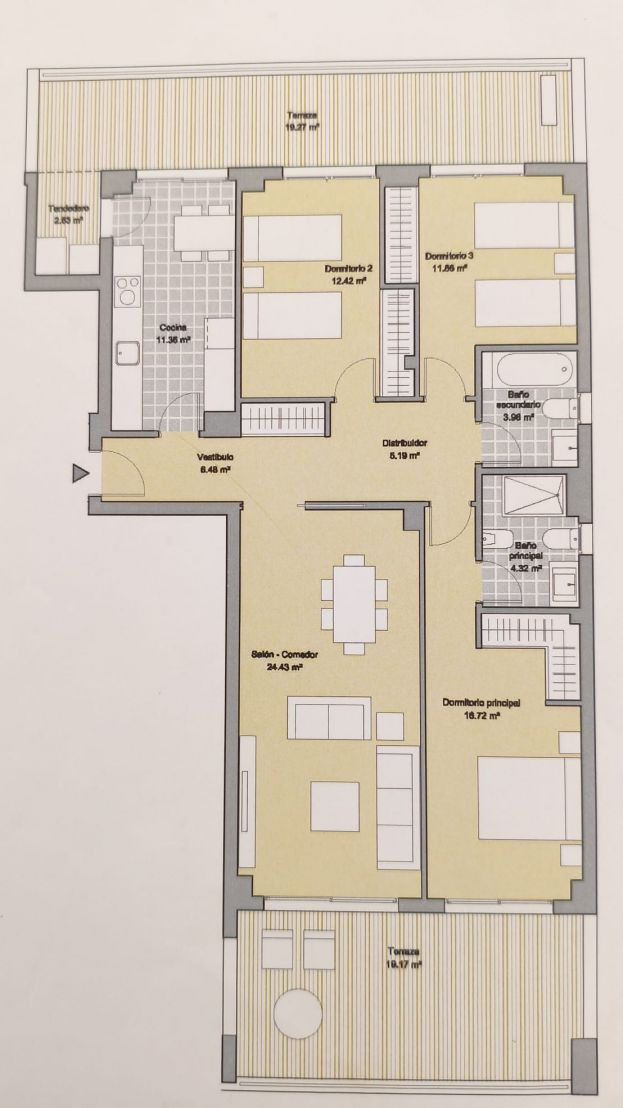 Drie-slaapkamerappartement in Marbella in Marbella - foto 18