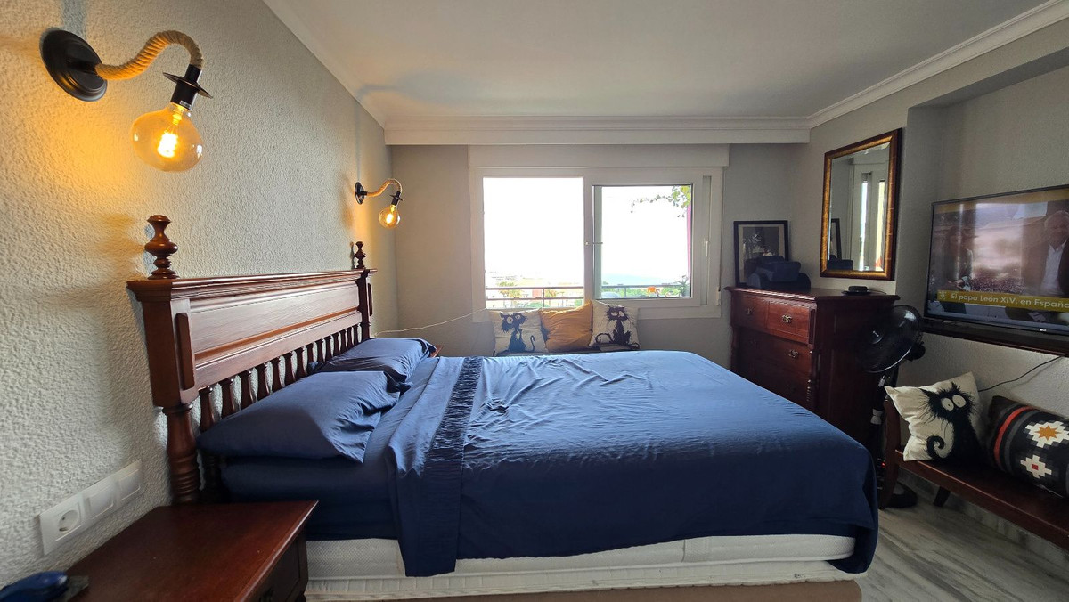 Appartement met zeezicht en directe strandtoegang in Benalmádena met 1 slaapkamer in Benalmadena - foto 15
