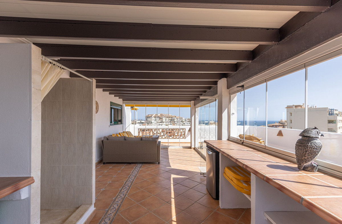 Penthouse met panoramisch zeezicht in Torrequebrada in Torrequebrada - foto 11