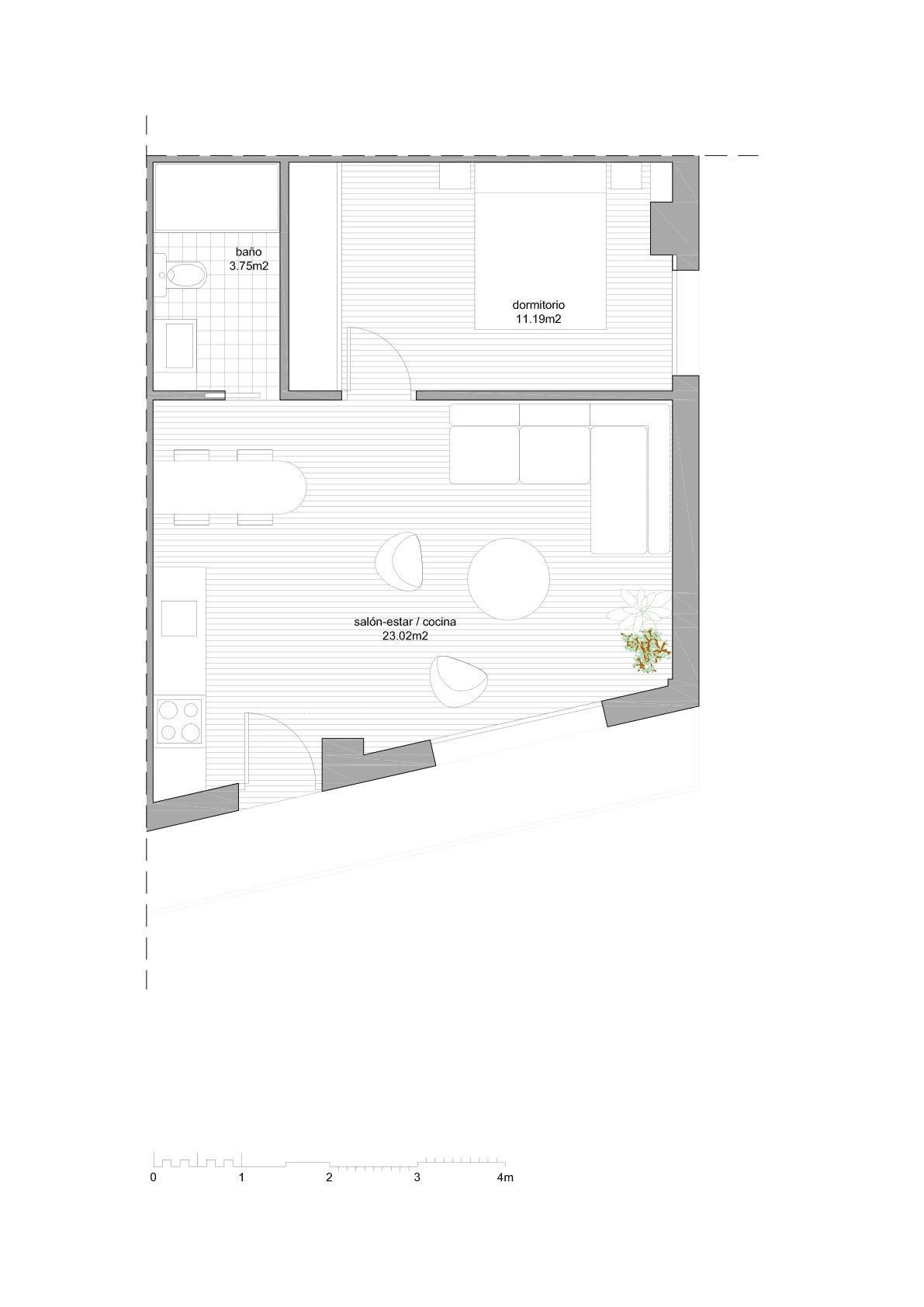 1-slaapkamer appartement in La Carihuela in La Carihuela - foto 11