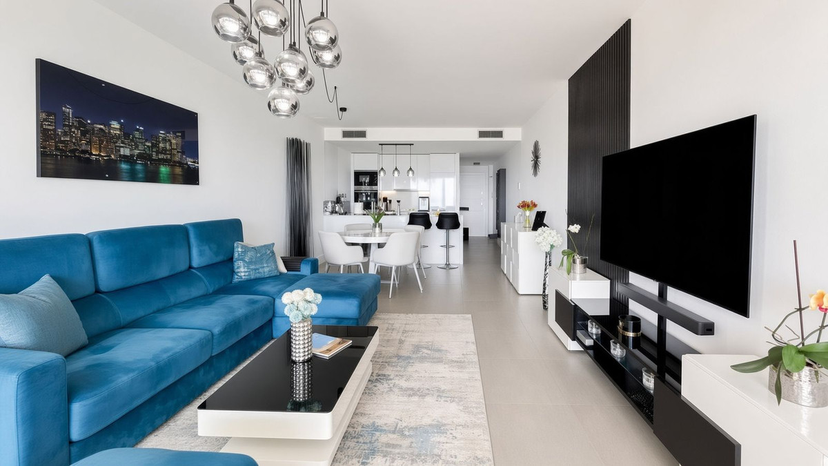 2-slaapkamer appartement met panoramisch zeezicht in La Duquesa in La Duquesa - foto 3