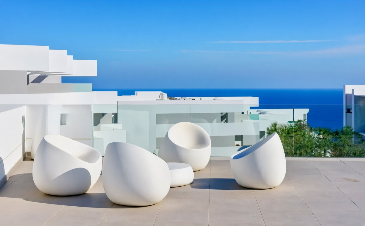 2-slaapkamer appartement met panoramisch zeezicht in La Duquesa in La Duquesa - foto 10