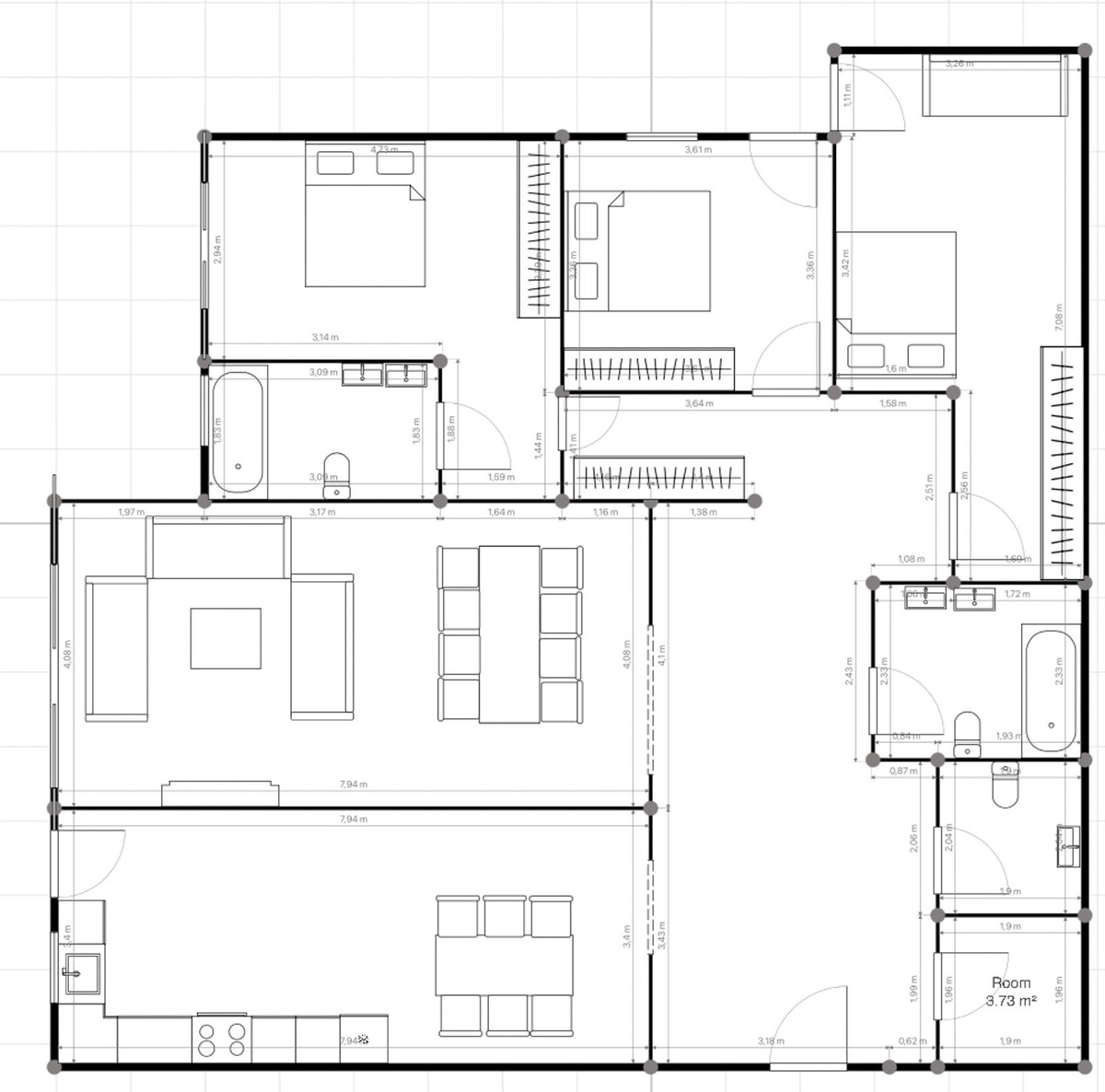 Drie-slaapkamerappartement in San Roque Club in San Roque Club - foto 16