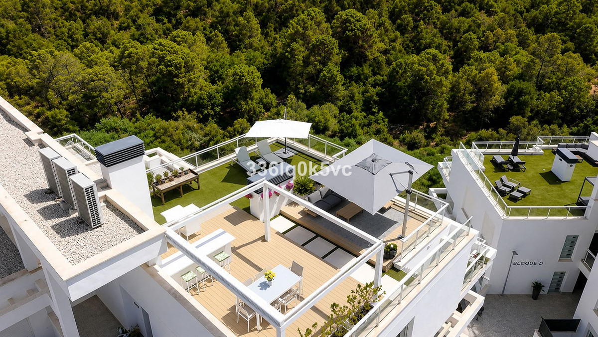 Drie-slaapkamer penthouse met solarium in Benahavís in Benahavís - foto 10