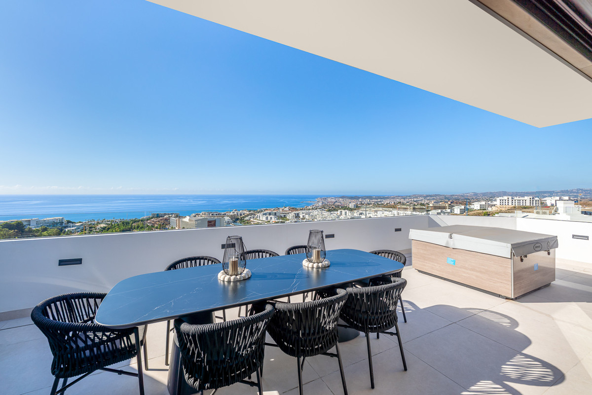 2-slaapkamer penthouse met panoramisch uitzicht op de Middellandse Zee in Fuengirola in Fuengirola - foto 5