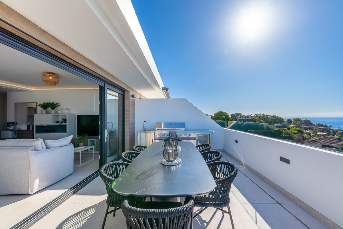 2-slaapkamer penthouse met panoramisch uitzicht op de Middellandse Zee in Fuengirola in Fuengirola - foto 6