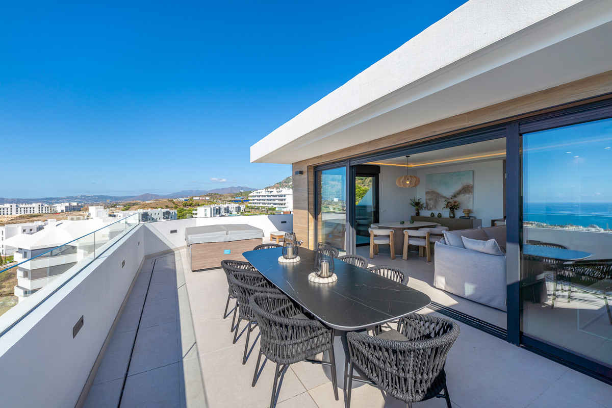 2-slaapkamer penthouse met panoramisch uitzicht op de Middellandse Zee in Fuengirola in Fuengirola - foto 7