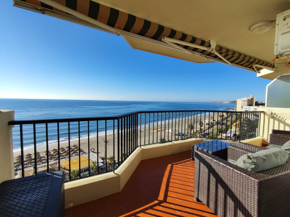 Direct aan het strand: panoramisch zeezicht in Carvajal, Fuengirola in Fuengirola - foto 11
