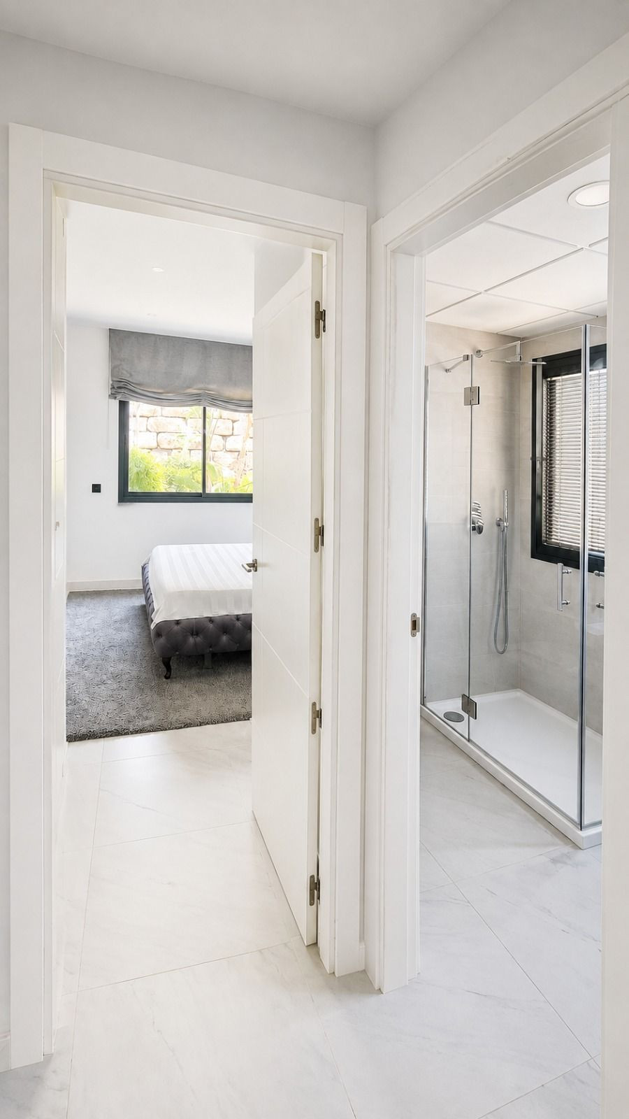 Exclusief 2-slaapkamerappartement met privé-tuin en zeezicht in Mirador de Estepona Hills in Estepona - foto 13