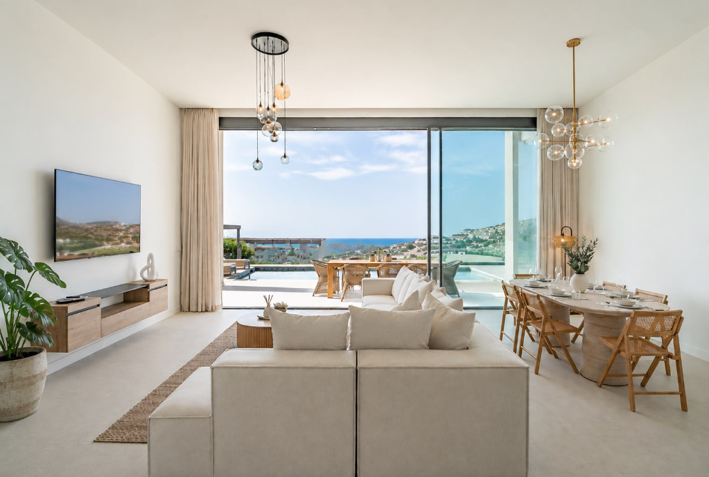 3-slaapkamer villa met panoramisch zeezicht in Benahavís in Benahavís - foto 9