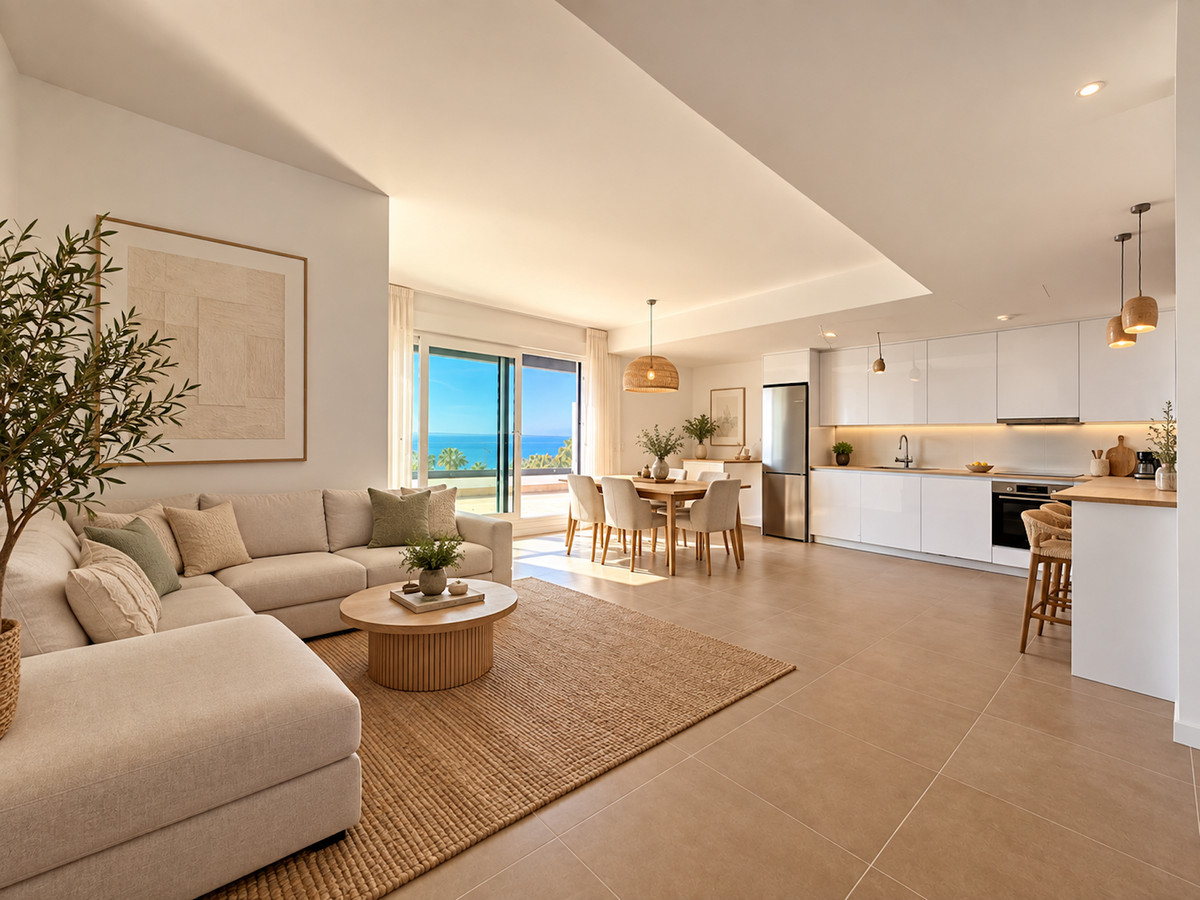 Gloednieuw penthouse met 3 slaapkamers in Mijas Costa in Mijas Costa - foto 4