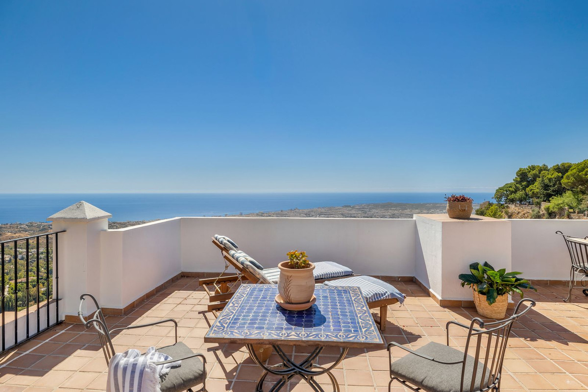 Uniek hoekpenthouse met panoramisch zee- en bergzicht in Mijas Pueblo in Mijas - foto 14