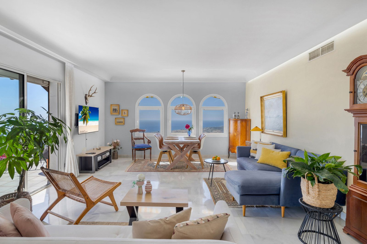 Uniek hoekpenthouse met panoramisch zee- en bergzicht in Mijas Pueblo in Mijas - foto 4