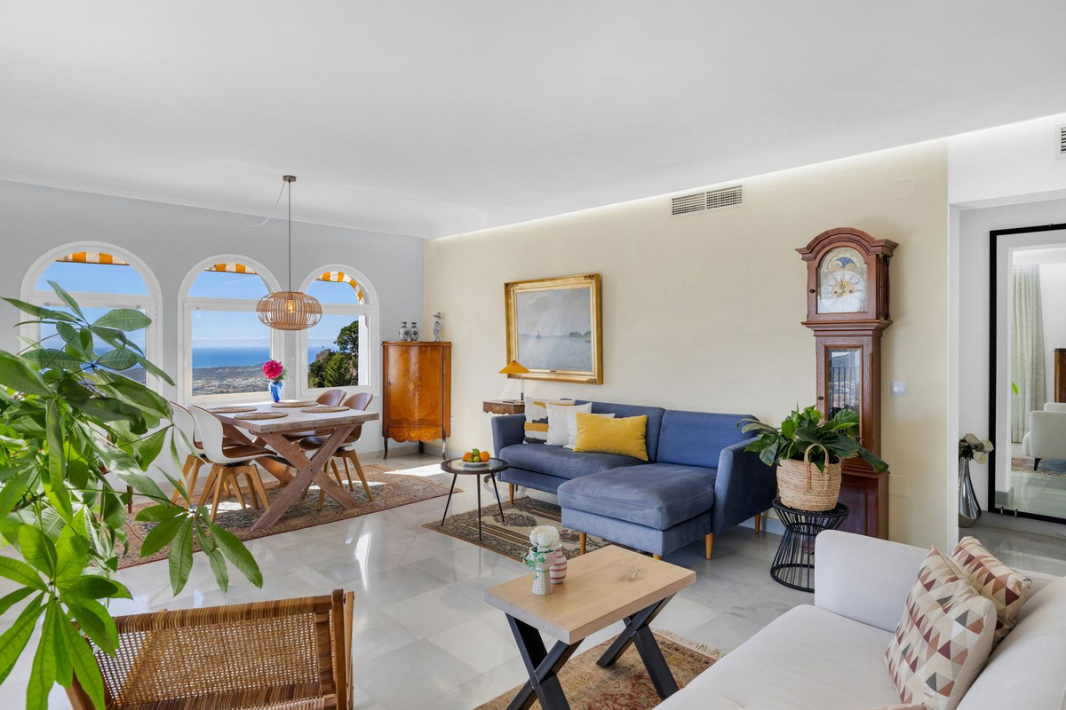 Uniek hoekpenthouse met panoramisch zee- en bergzicht in Mijas Pueblo in Mijas - foto 5
