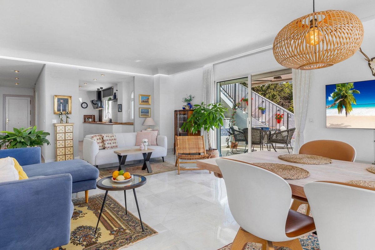 Uniek hoekpenthouse met panoramisch zee- en bergzicht in Mijas Pueblo in Mijas - foto 7
