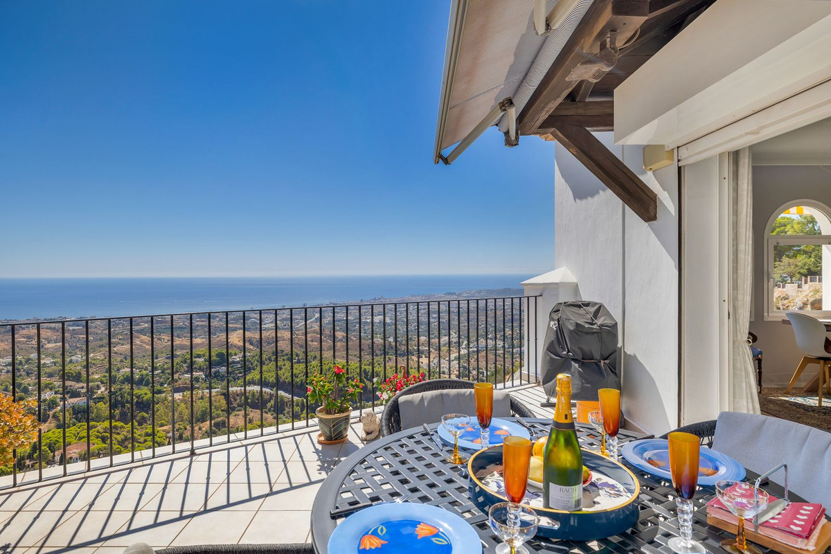 Uniek hoekpenthouse met panoramisch zee- en bergzicht in Mijas Pueblo in Mijas - foto 8