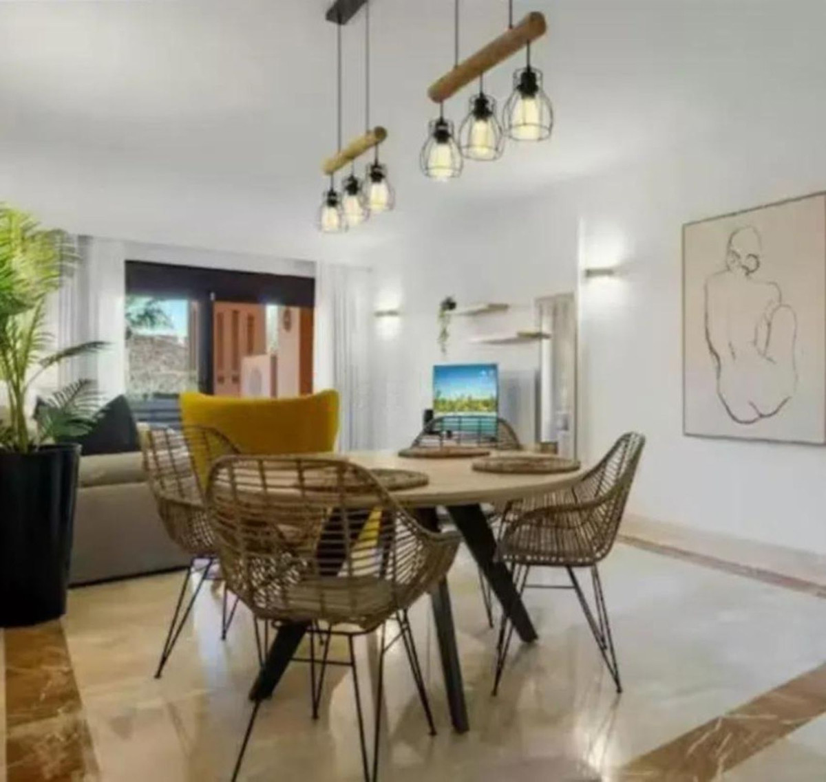 Gelijkvloers appartement met 2 slaapkamers in Estepona in Estepona - foto 2