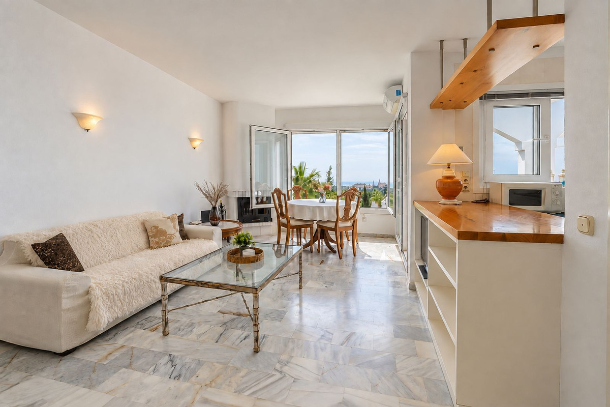2-slaapkamer penthouse met panoramisch zee- en Gibraltar-uitzicht in Reserva de Marbella in Reserva de Marbella - foto 6