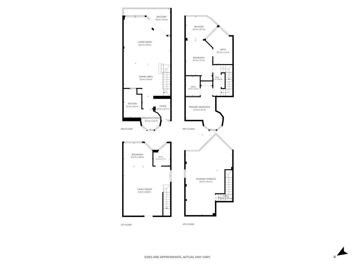 3 slaapkamers stadswoning in Torrequebrada in Torrequebrada - foto 2