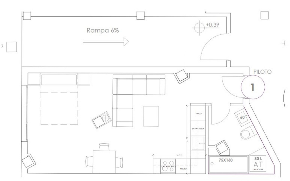 Apartment in Málaga in Málaga - foto 2